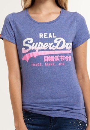 T-shirts print - blue-grey