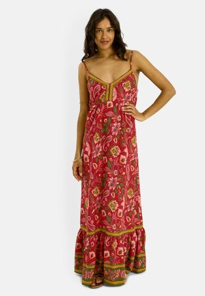 Grain de Malice, ROBE LONGUE BOHÈME IMPRIMÉE - Vestido largo - rose