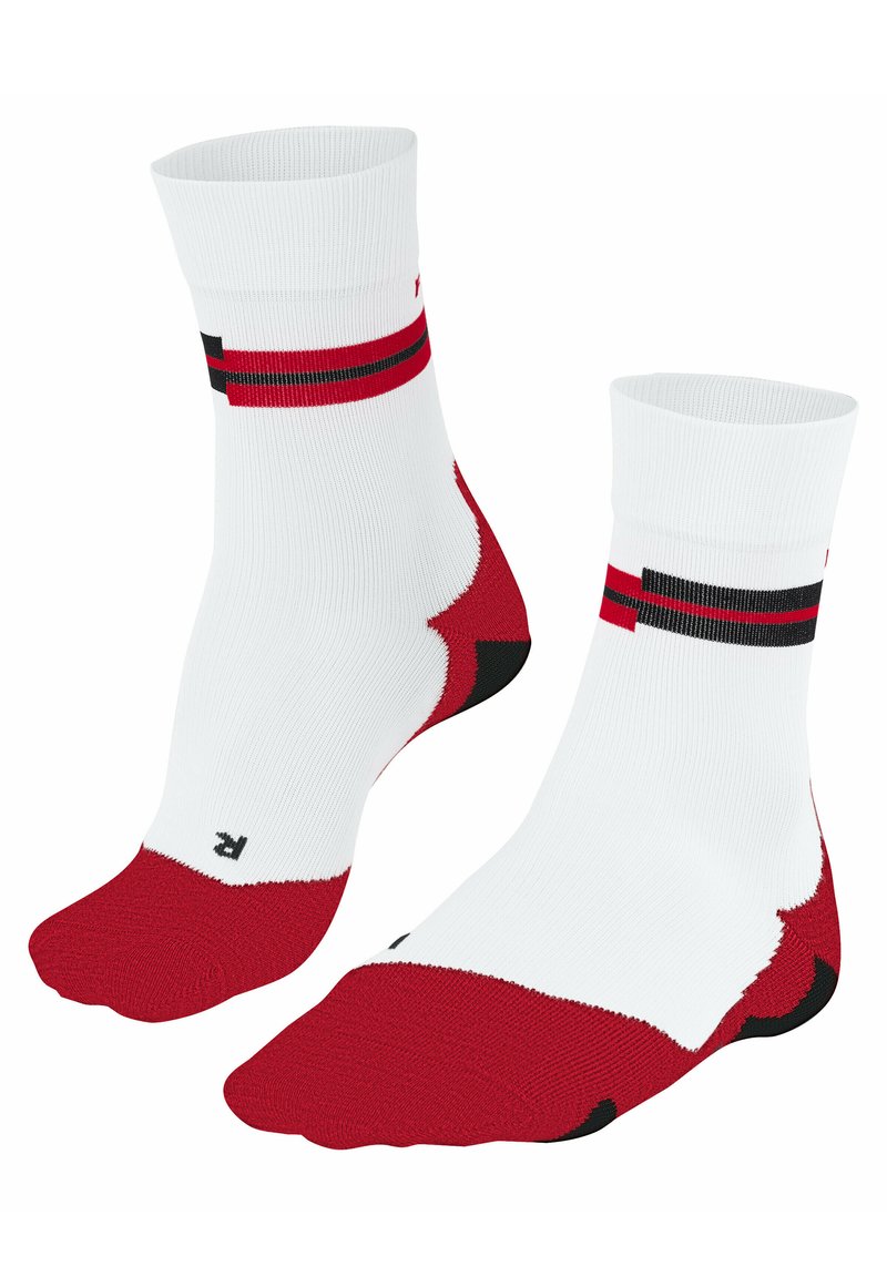 FALKE RU5 RUNNING LIGHT CUSHIONING - Sportsocken - white