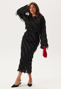 FRINGE - Blus - black