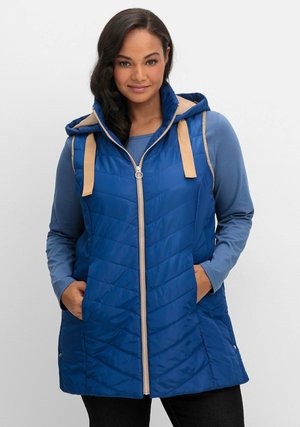 Sheego, SHEEGO STEPPWESTE - Waistcoat - royalblau