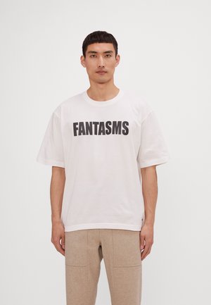 FANTASMS TEE UNISEX - T-shirt imprimé - natural white