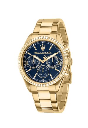 Maserati COMPETIZIONE KOLLEKTION - Montre à aiguilles - gold/blau
