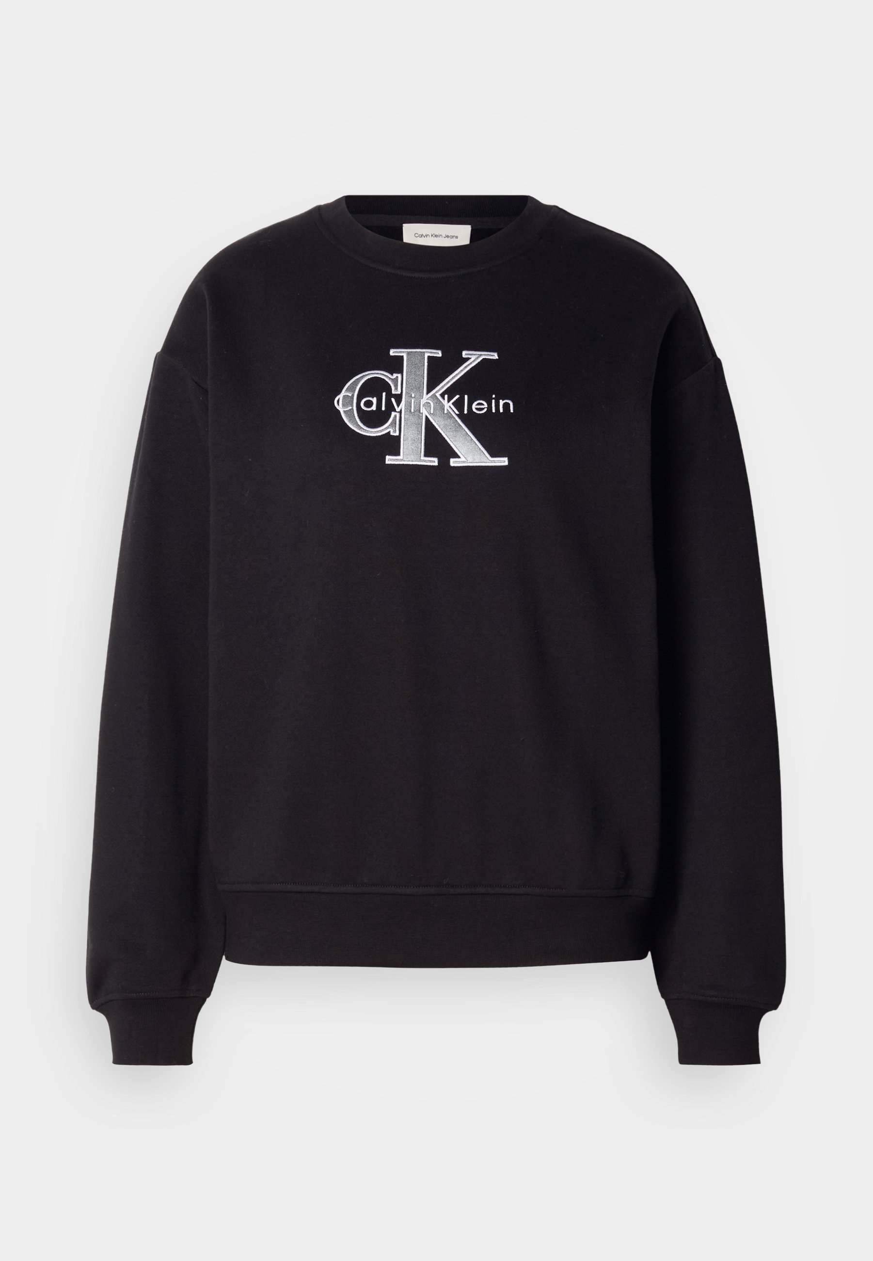Calvin Klein Jeans MONOLOGO FRENCH - Mikina - black