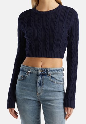 Strickpullover - blue