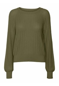 Vero Moda Strickpullover - olive