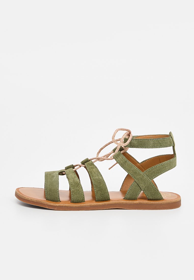 POM D'API Sandales vert