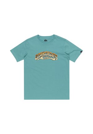 Quiksilver BUBBLE ARCH YOUTH - Camiseta estampada - blue