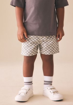 Next, PULL-ON SHORTS  - REGULAR FIT - Lühikesed püksid - neutral checkerboard