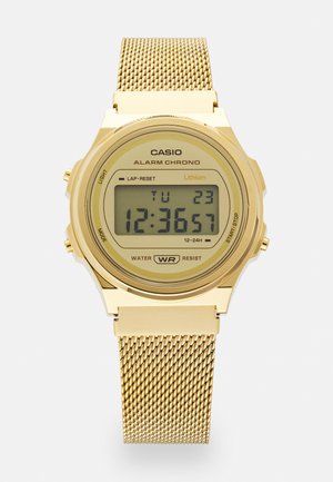 ROUND UNISEX - Ceas digital - gold-coloured