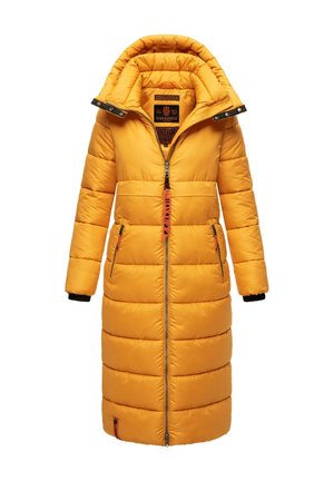 Navahoo KRISTALLBLUME - Winterjas - dark yellow