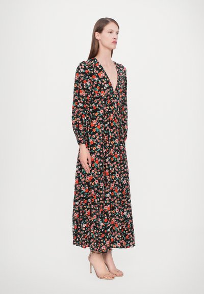 Maisonêtre MARLOWE DRESS - Maxiklänning - black/ red/ green