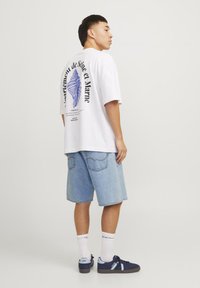 Jack & Jones ITONY ORIGINAL - Shorts vaqueros - blue denim