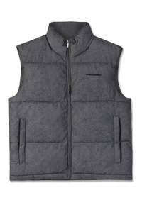 LANDIN PUFFER VEST - Vest - concrete grey