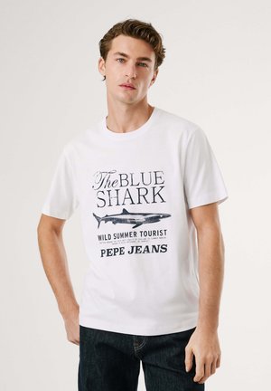 MALI TEE - T-shirt imprimé - white