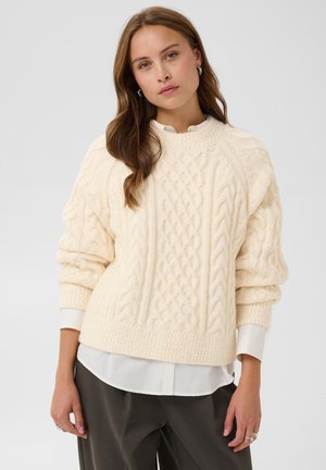 Saint Tropez, UWENASZ PULLOVER - Pullover - seedpearl melange