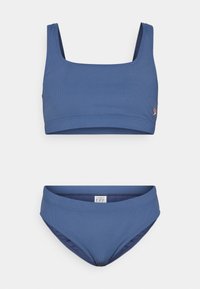 Speedo WOMENS DEEP U BACK SET - Bikini - spruce blue