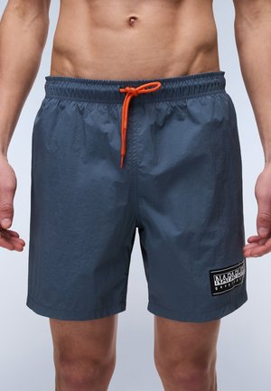 BOX LOGO - Zwemshorts - stormy weat
