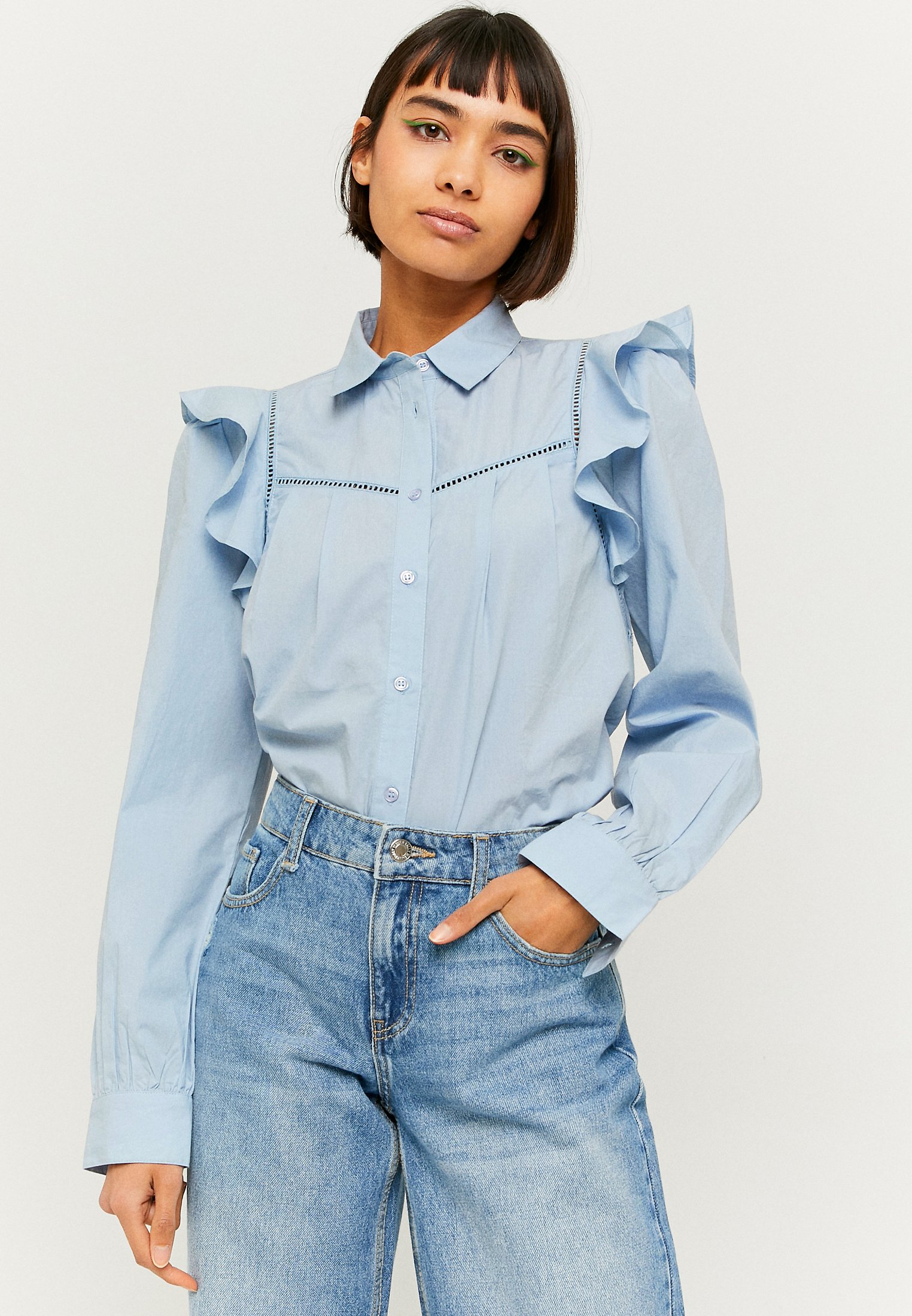 TALLY WEiJL Chemisier - blue/bleu - ZALANDO.FR