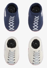 Converse - LOGO NO SLIP QUARTER UNISEX 2 PACK  - Sokken - navy Miniatuurafbeelding 1