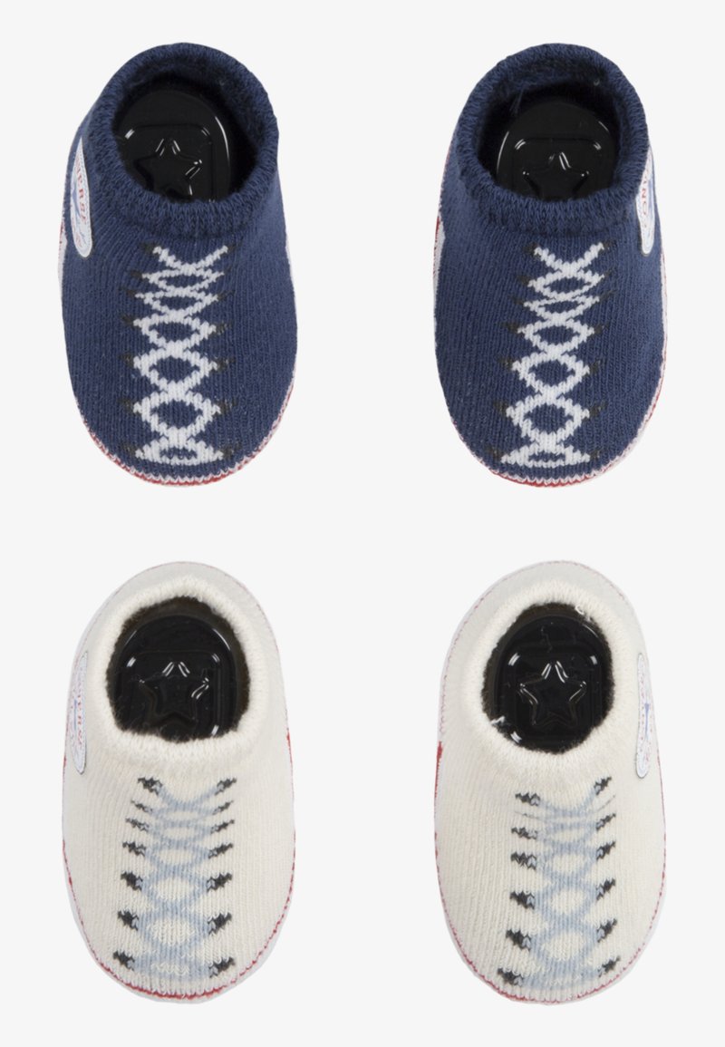 Converse - LOGO NO SLIP QUARTER UNISEX 2 PACK  - Sokken - navy, Vergroten