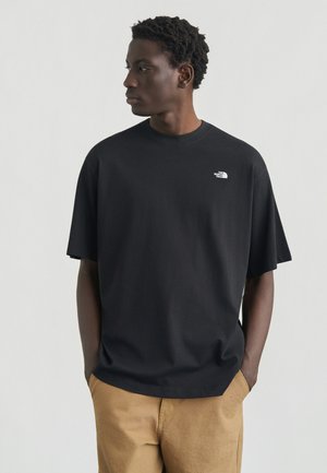 ESSENTIAL SIMPLE DOME TEE - Základné tričko - black
