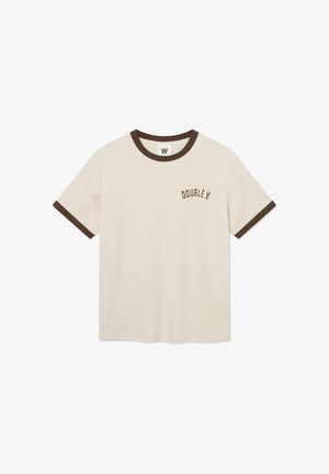 WOOD WOOD, WWPARKER TEE ARHIE 25214 - Camiseta estampada - silver birch