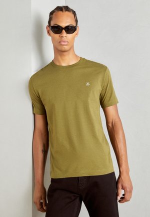 Marc O'Polo SHORT SLEEVE LOGO - T-Shirt basic - hobbit's quest