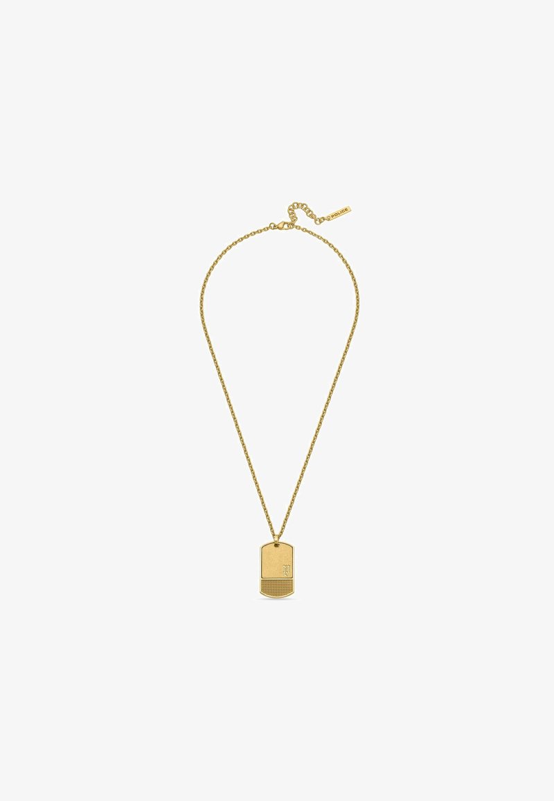 Police Ketting - gold-coloured