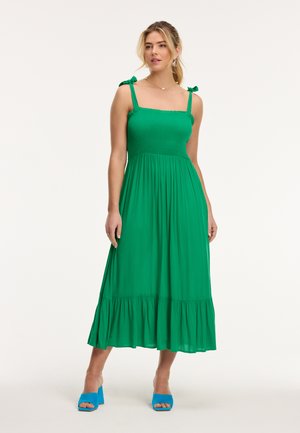 JOAN OPEN BACK - Robe de jour - basil green