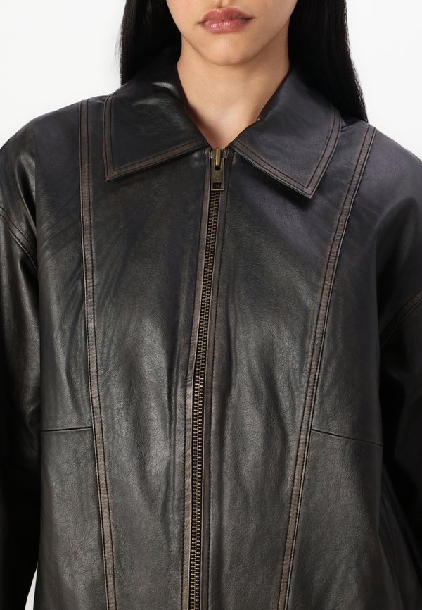 JXRAVEN BOMBER JACKET  - Faux leather jacket3