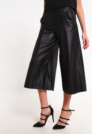 Stoffhose - black