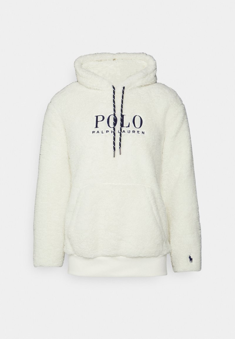 Polo Ralph Lauren HOOD LONG SLEEVE - Hoodie - clubhouse cream/off-white -  Zalando.ie