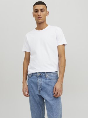 BASIC O-NECK TEE - T-shirts basic - optical white