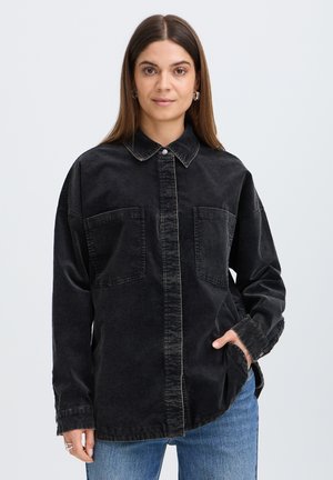 PULZ, PZFIBA LS SHIRT - Chemisier - black beauty