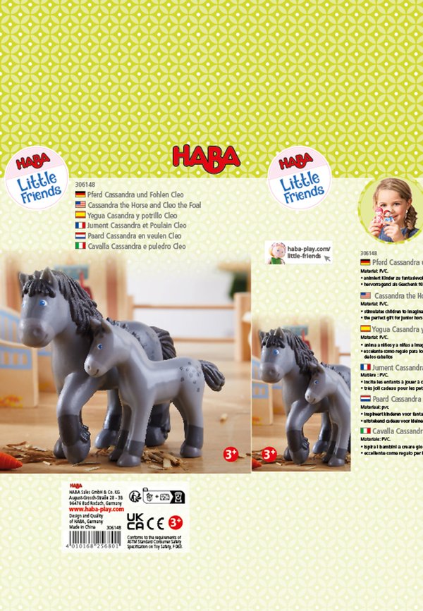 SPIELSETS – Mini-Spielzeug – pferde freunde