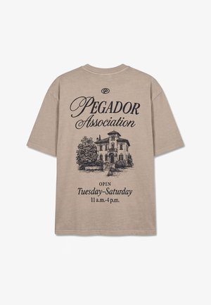 Pegador, CARLOFORTE - T-shirt imprimé - vintage rock grey