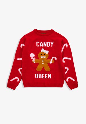 XMAS CANDYQUEEN - Trui - red