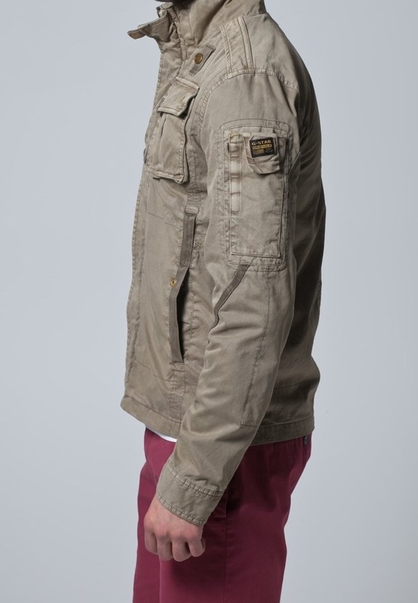 Veste à Capuche G-Star Pour Femme, Taille 36, Kaki, Style Décontracté, Coupe Ample