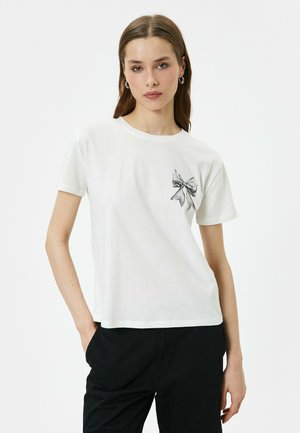 T-Shirt print - white