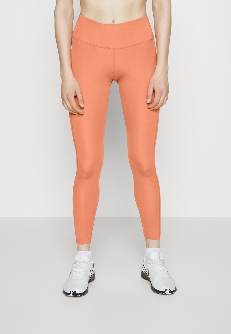 Nike Performance FAST - Leggings de corrida - madder root/reflective silver