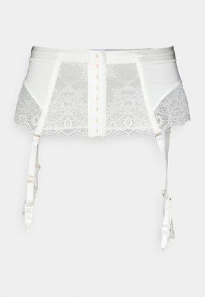 DIVINE FRONT FASTENING DEEP SUSPENDER - Suspenders - ivory