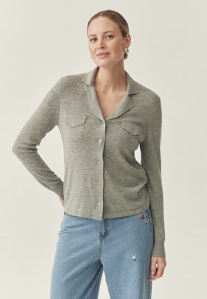 YOSHI - Blazer - gray melange