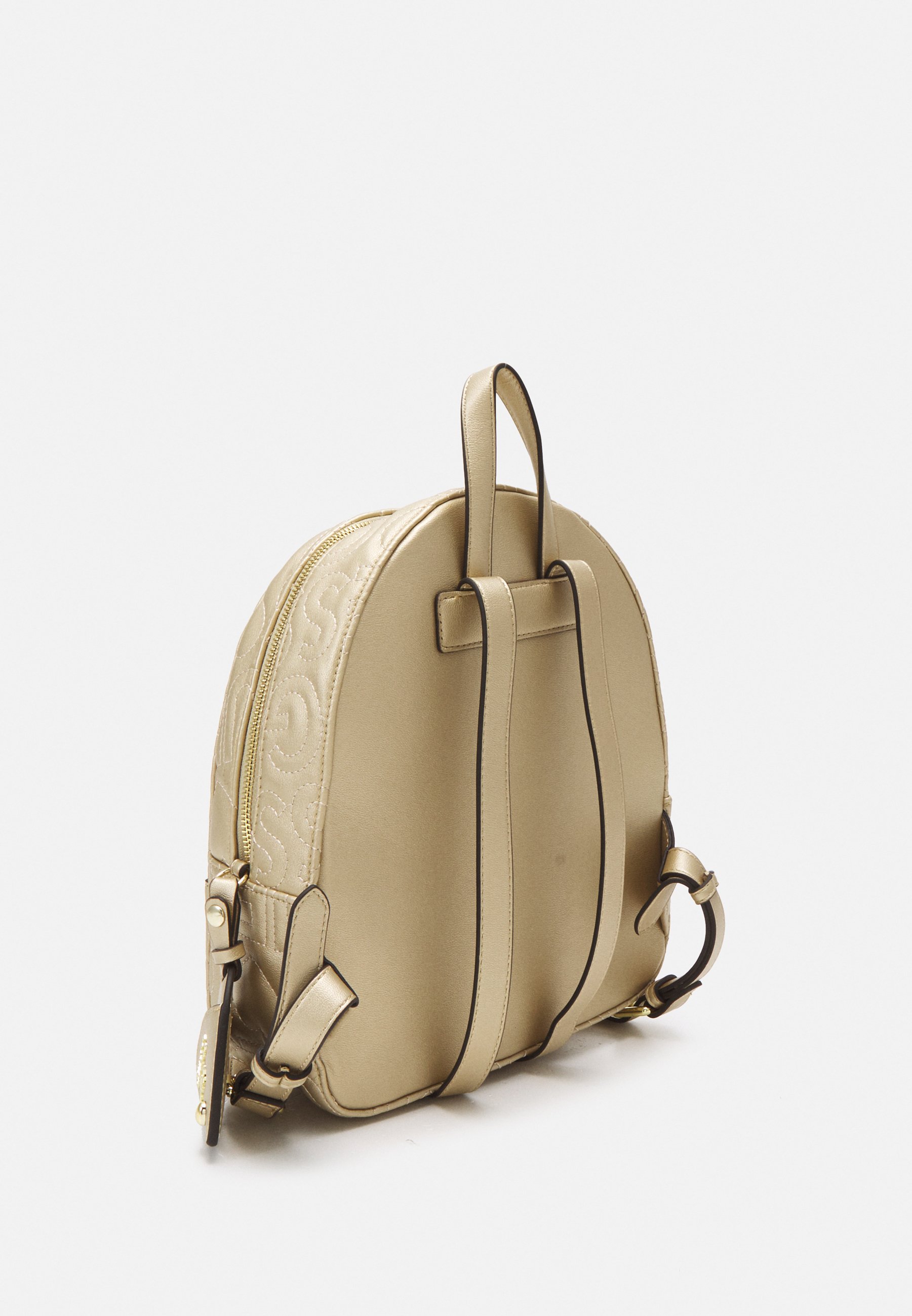 guess gold backpack