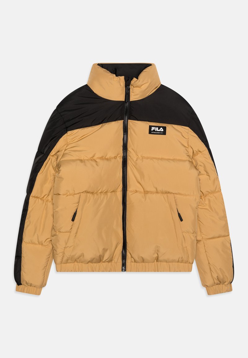 Fila THALWENDEN TEENS BLOCKED PUFF UNISEX - Winter jacket - iced coffee ...