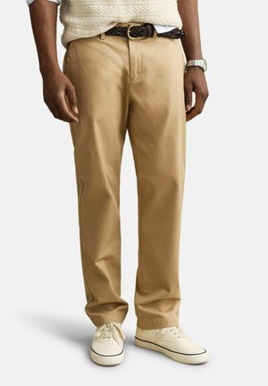 REGULAR FIT SMART - Pantalon classique - dark khaki