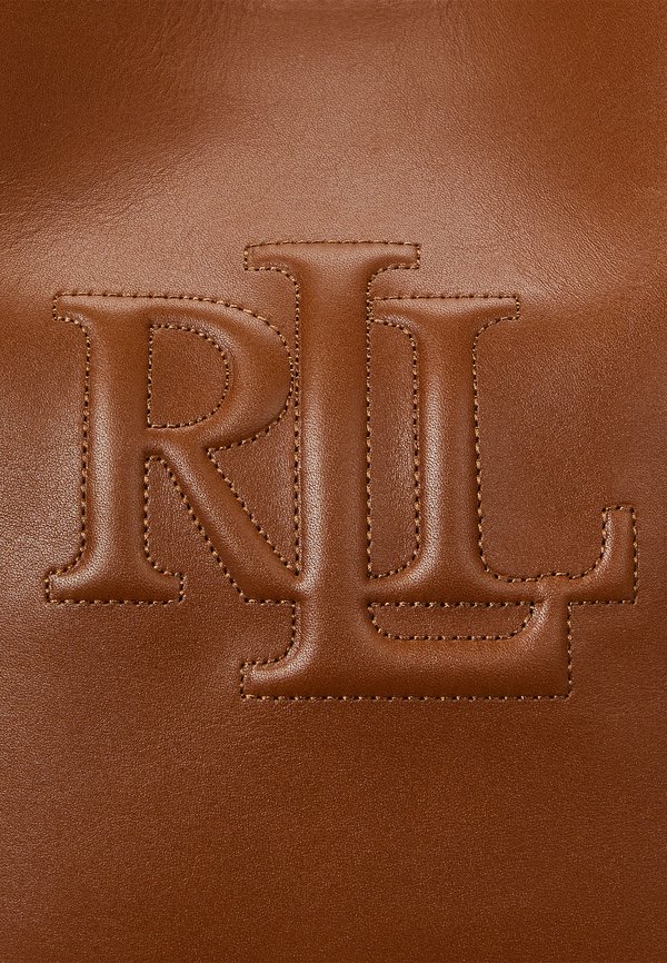 LEATHER MEDIUM WITLEY BUCKET BAG - Handbag - lauren tan2