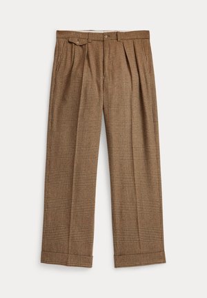 WHITMAN PLEATED - Nadrágok - honey brown