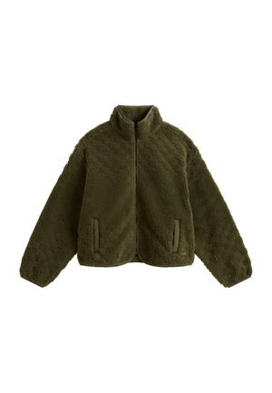 Vans, QUEENS HIGH PILE. - Fleecejacke - medium green