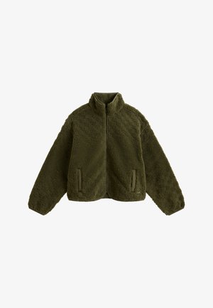 Vans, QUEENS HIGH PILE. - Fleecejacke - medium green